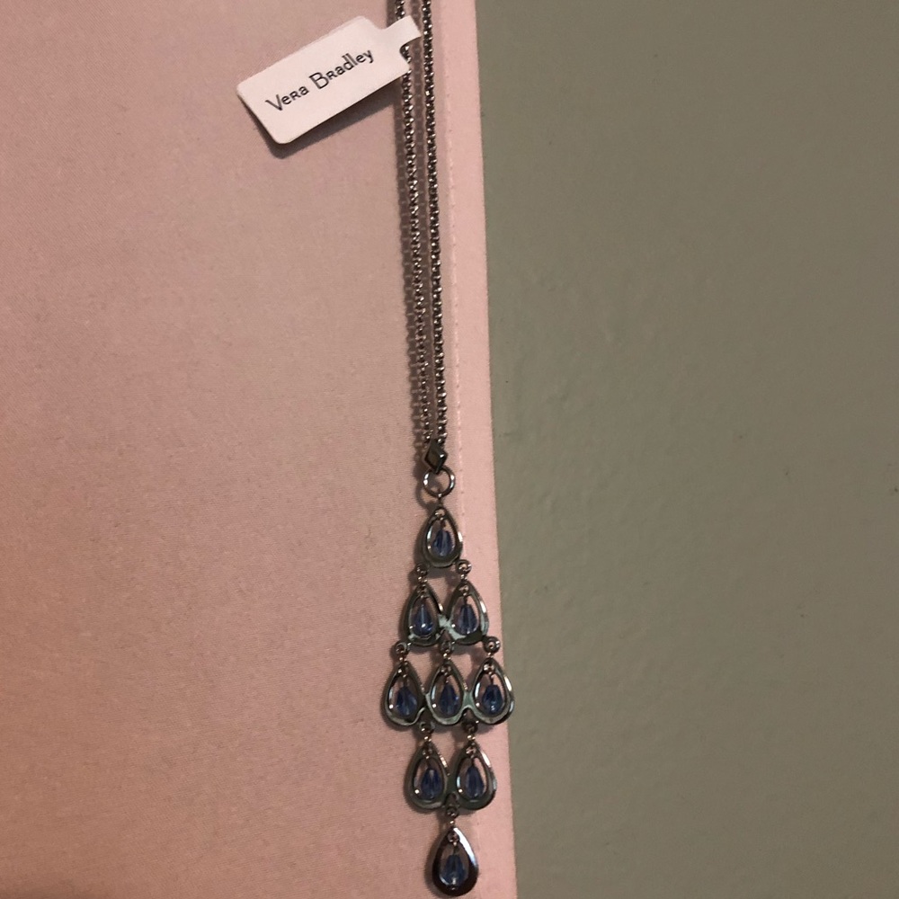 NWT Vera Bradley teardrop statement necklace!